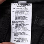 Dolce & Gabbana Black Logo Cotton Stretch Skinny Denim Jeans PAN75827-58