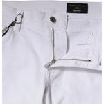 Dolce & Gabbana White Black Logo Cotton Skinny Denim Jeans