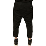 Dolce & Gabbana Black Wool Jogger Jogging Pants PAN76041-50