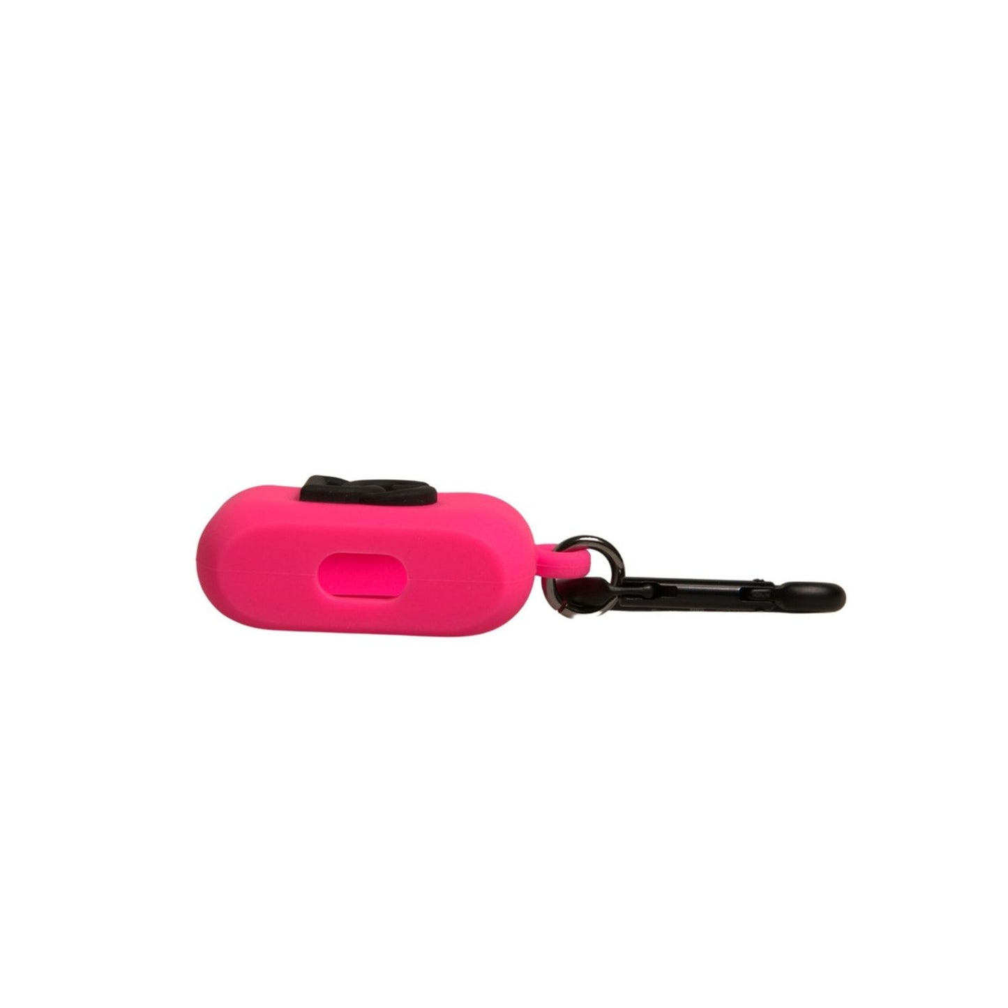 Dolce & Gabbana Pink Silicone Rubber Logo Embossed Airpods Case
