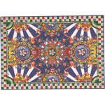 Dolce & Gabbana Multicolor Carretto Siciliano Envelope Post Card Holder SMY10585