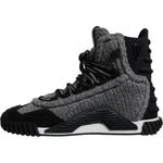 Dolce & Gabbana Gray Black NS1 High Top Boots Sneakers Shoes MV6768-40