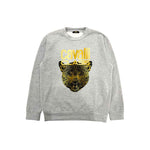 Cavalli Class Gray Polyester Men Sweater CA-24779-S