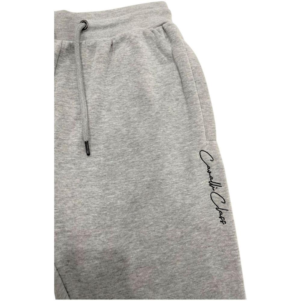 Cavalli Class Gray Polyester Women Pants CA-24771-XS