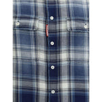 Dsquared² Cotton check Shirt DS-S74DM0899D35206001F-IT48 | M