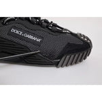 Dolce & Gabbana Black Nylon NS1 Low Top Men Sneakers Shoes MV6814-40