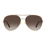 Kate Spade Gold Metal Sunglasses KSAVERIESJ5GF8HAAC
