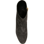 Dolce & Gabbana Black Embellished Heel Ankle Boots Shoes LA12377-39
