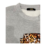 Cavalli Class Gray Polyester Women Hoodie CA-24774-XS