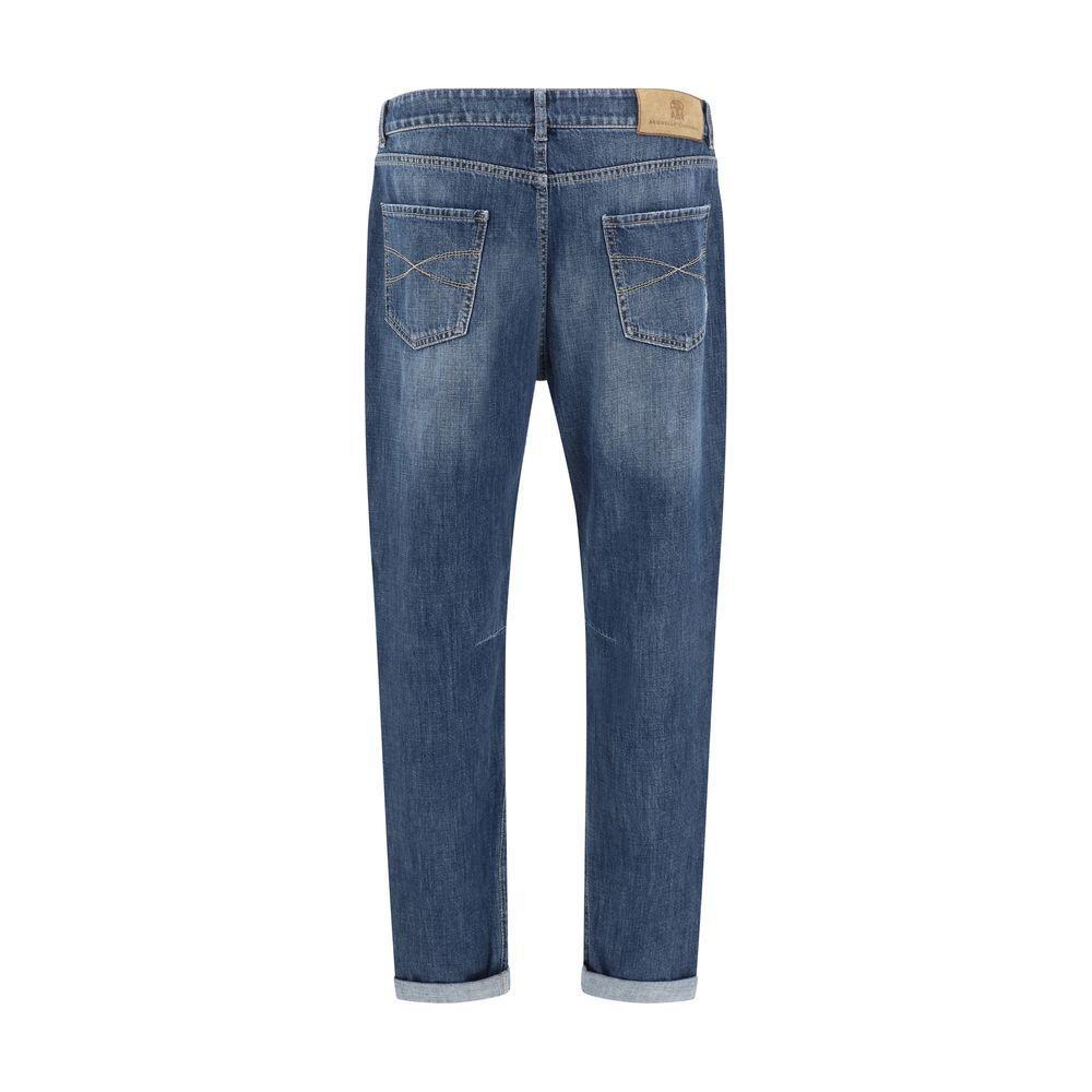 Brunello Cucinelli Worn-out Jeans BR-M0Z37X2340C1468-IT50 | L