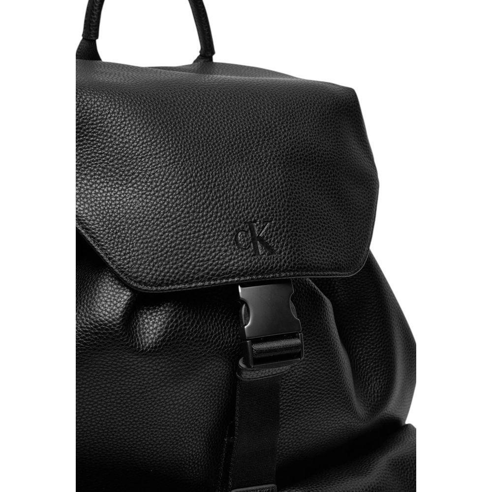 Calvin Klein Jeans Black Polyethylene Backpack CAKLJE-15890700009