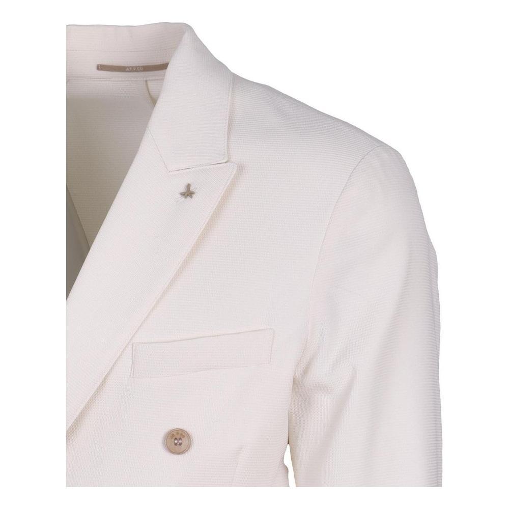 AT.P.CO White Polyester Blazer AT-14675-IT52 | XL