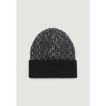 Calvin Klein Black Alpaca Leather Caps Baseball Hat CA-16493900009-ONE SIZE