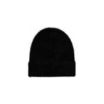 Calvin Klein Black Alpaca Leather Caps Baseball Hat CA-16493800009-ONE SIZE