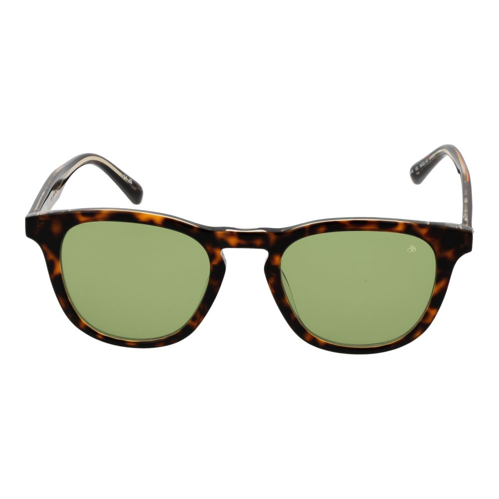 Scotch & Soda Brown Men Sunglasses Scotch & Soda Dark Sea Green