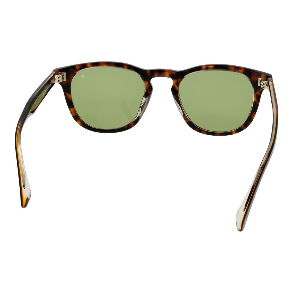 Scotch & Soda Brown Men Sunglasses Scotch & Soda Dark Sea Green