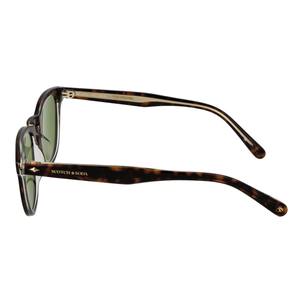 Scotch & Soda Brown Men Sunglasses Scotch & Soda Black