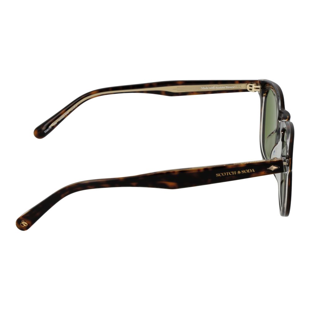 Scotch & Soda Brown Men Sunglasses Scotch & Soda Black