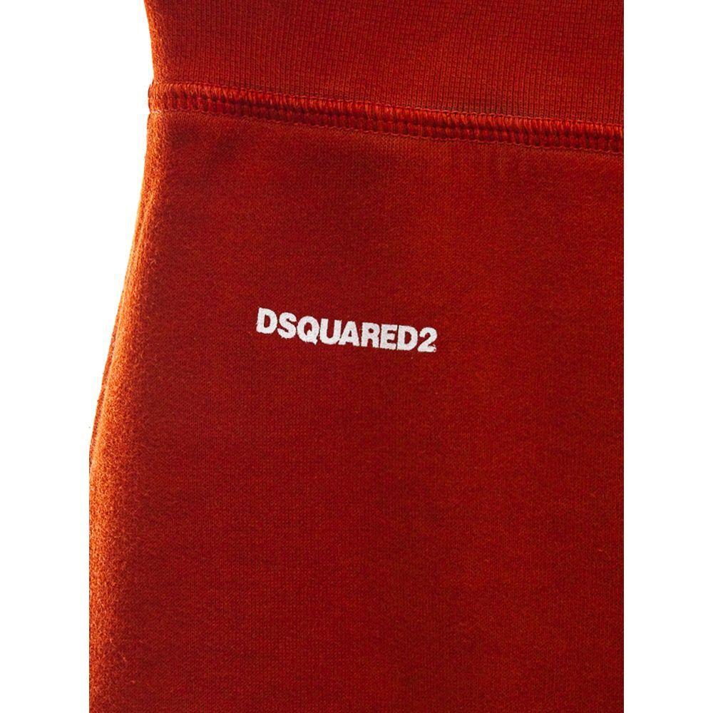 Dsquared² Red Cotton Flared Pant DS-5249665-M