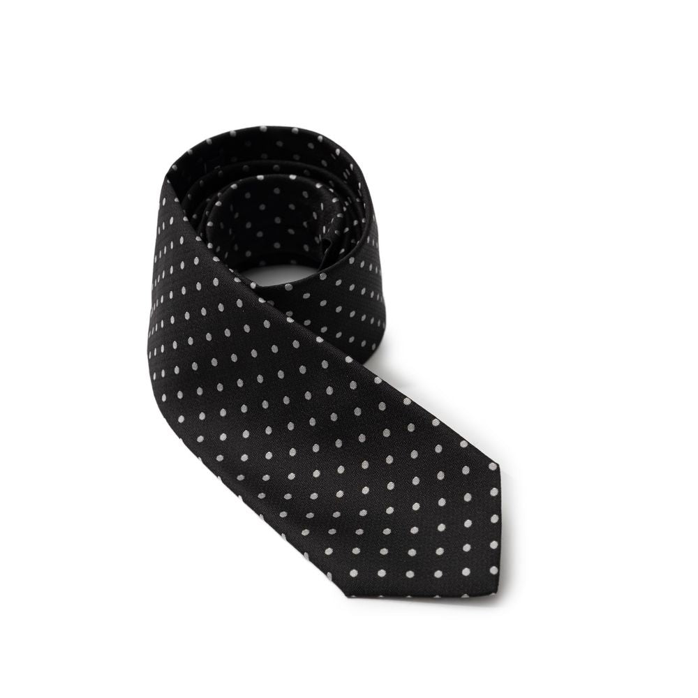 Dolce & Gabbana Black Silk Ties & Bowty DO&-8251676-6 CM