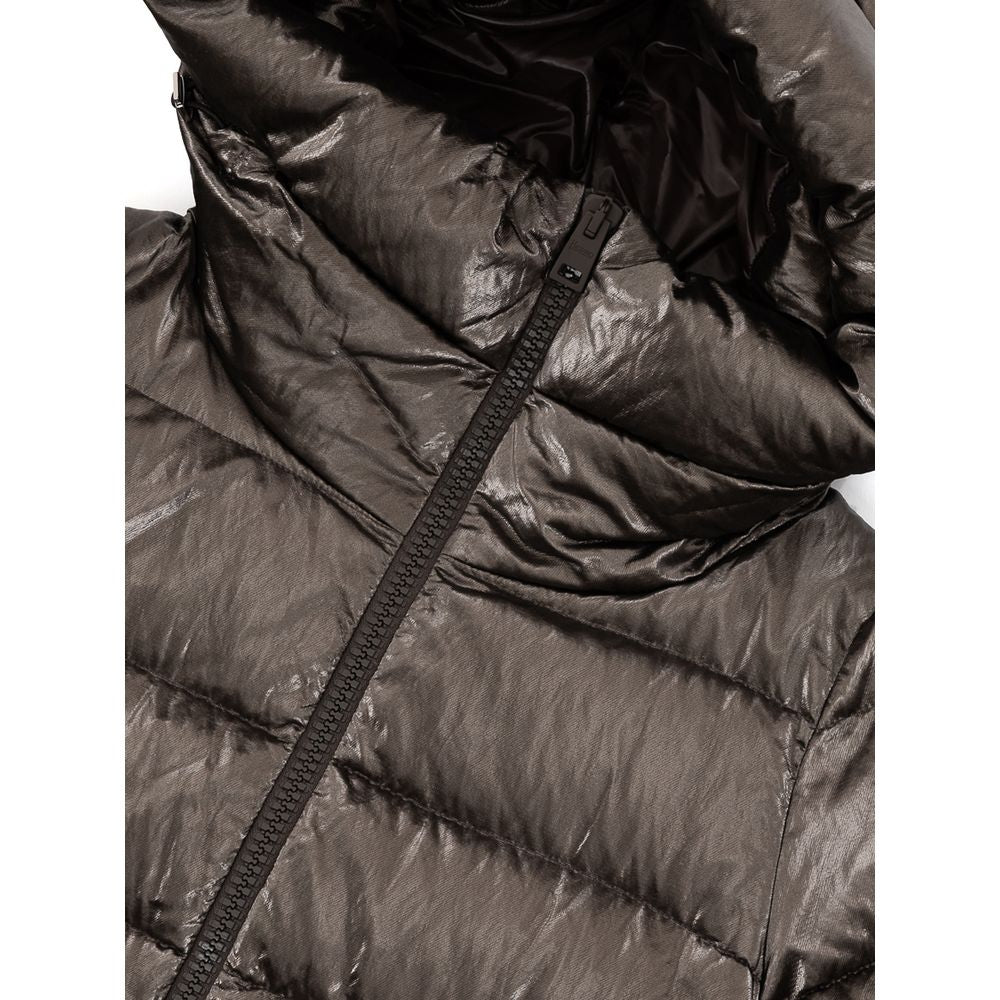 Herno Silver Viscose Jackets & Coat HE-7433668-IT42|M