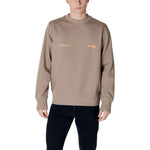 Calvin Klein Jeans Beige Cotton Sweatshirt CA-16502300127-IT48 | L