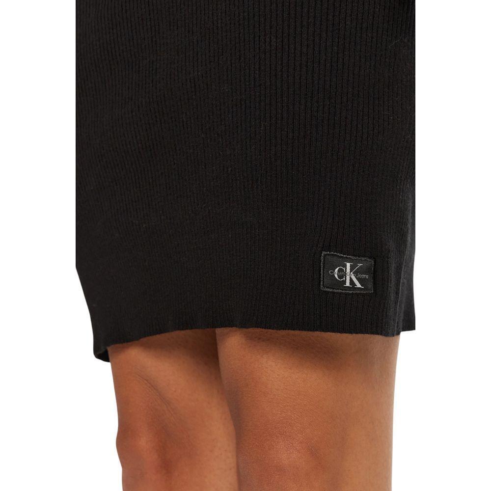 Calvin Klein Jeans Black Cotton Long CA-16505600009-IT42|M