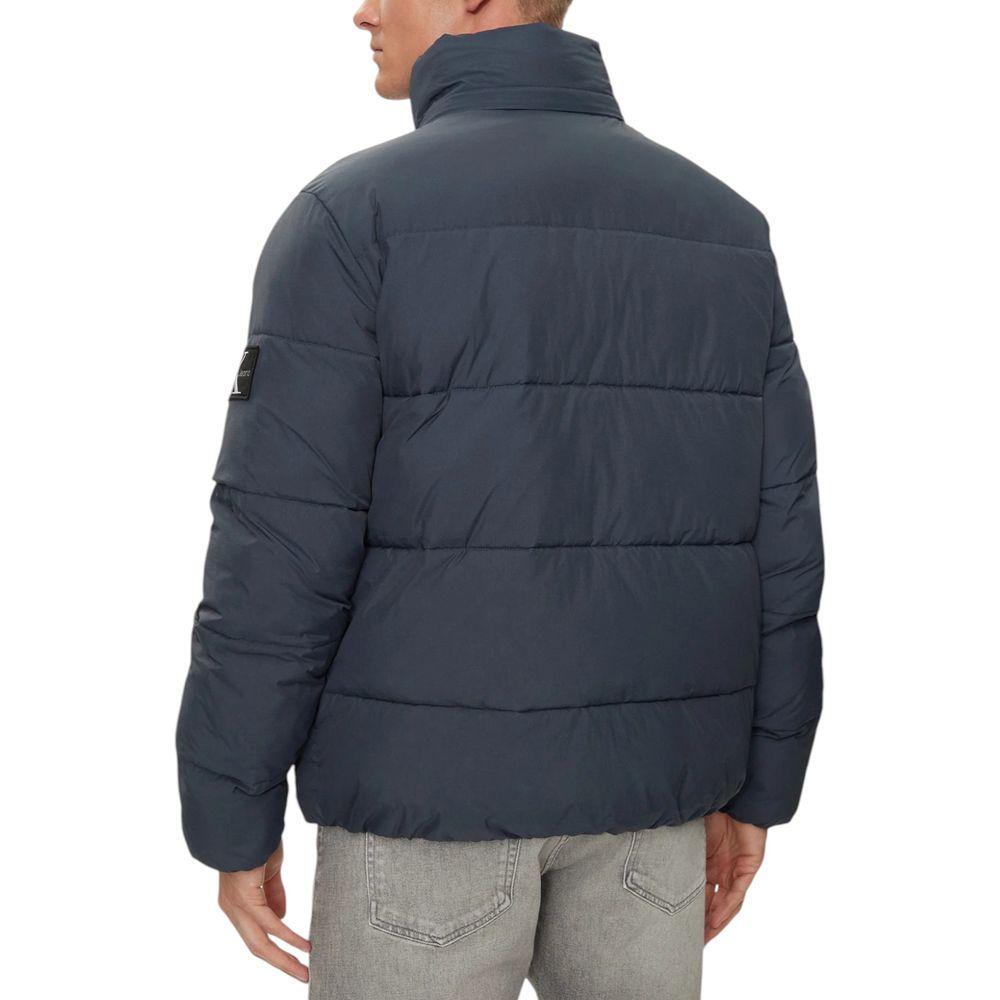 Calvin Klein Jeans Blue Polyamide Jackets & Coat CA-14580600128-IT46 | M