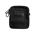 Dolce & Gabbana Black Logo Print Scuba Crossbody Shoulder Bag