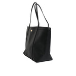 Dolce & Gabbana Black Leather Miss Escape Shopping Tote Bag BAG4057