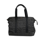 Dolce & Gabbana Black PolkaDot Nylon Shoulder Baby Tote Diaper Bag