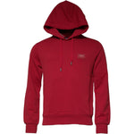 Dolce & Gabbana Red Cotton Logo Hooded Sweatshirt Sweater TSH878544-48
