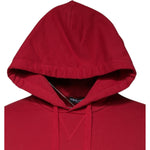 Dolce & Gabbana Red Cotton Logo Hooded Sweatshirt Sweater TSH878544-48
