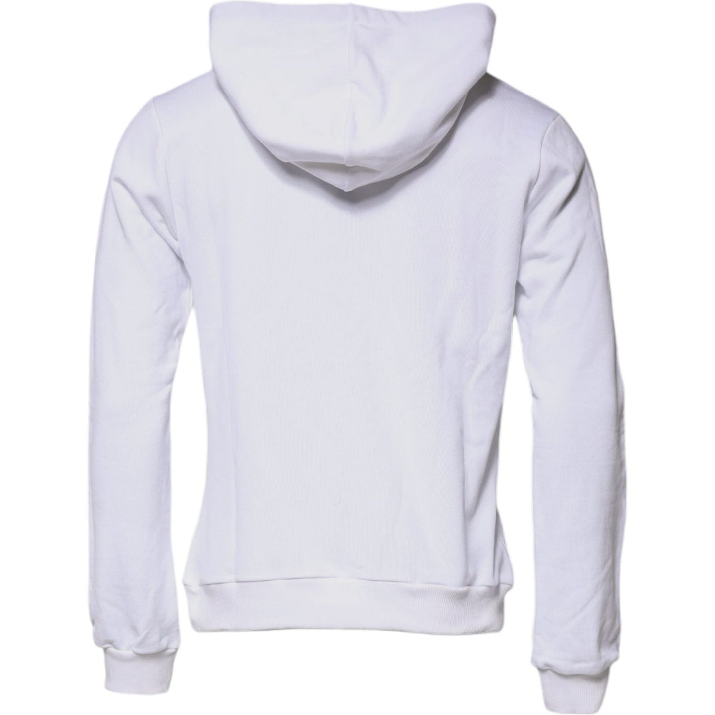 Dolce & Gabbana White Sacred Heart Hooded Sweatshirt Sweater TSH878545-48