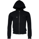 Dolce & Gabbana Blue Logo Full Zip Hooded Sweatshirt Sweater TSH878553-46