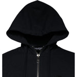 Dolce & Gabbana Blue Logo Full Zip Hooded Sweatshirt Sweater TSH878553-46