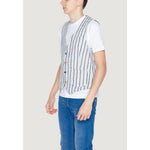 Gianni Lupo Beige Cotton Waistcoat GI-14087600127-IT44 | S