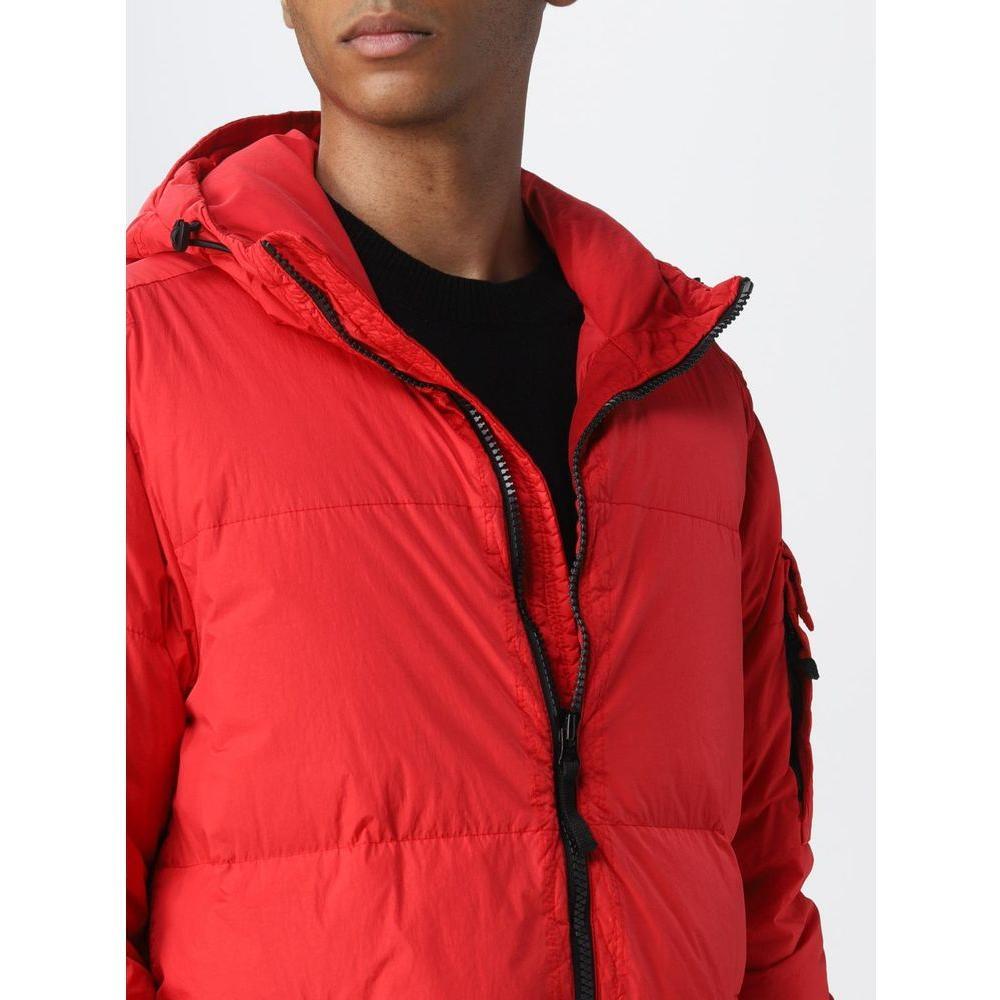 Stone Island Red Nylon Jacket ST-14754-M