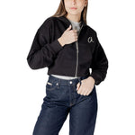 Calvin Klein Jeans Black Cotton Hoody CA-16506300009-IT40|S