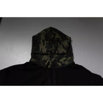 Dolce & Gabbana Black Camouflage Hooded Sweatshirt Sweater TSH878509-56