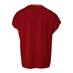 Dolce & Gabbana Red Logo Crown Cotton Crew Neck T-shirt TSH90049-46