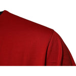Dolce & Gabbana Red Logo Crown Cotton Crew Neck T-shirt TSH90050-44