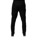 Dolce & Gabbana Black Wool Jogger Jogging Pants PAN75222-48