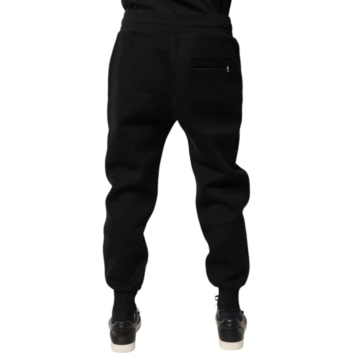 Dolce & Gabbana Black Modal Jogger Jogging Pants PAN76020-48