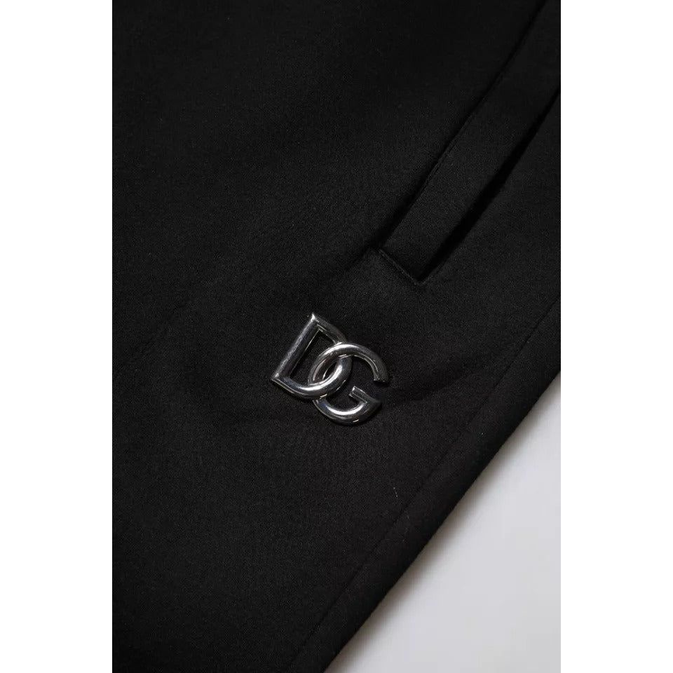 Dolce & Gabbana Black Modal Jogger Jogging Pants PAN76020-48