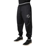 Dolce & Gabbana Black Polyester Logo Jogger Pants PAN76025-52