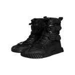 Dolce & Gabbana Black Nylon Sneaker DO-1051-EU38/US8