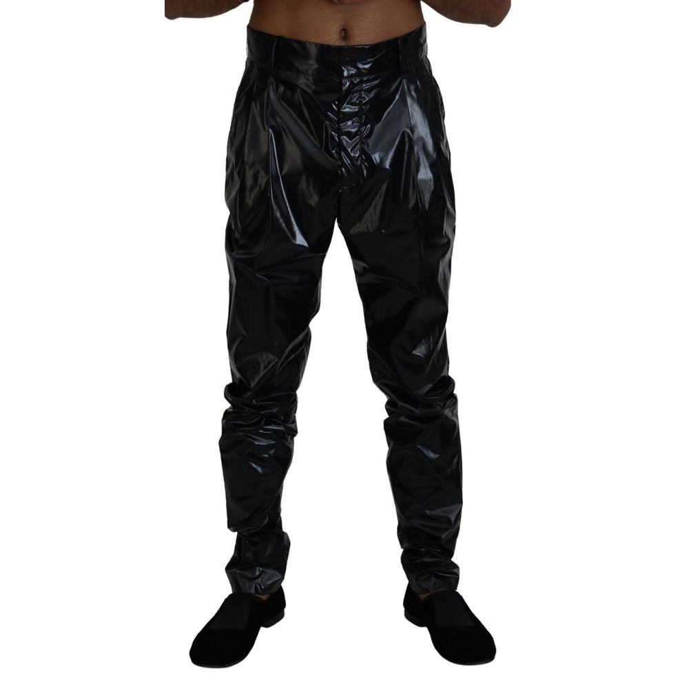 Dolce & Gabbana Black Nylon Jeans & Pant DO-1101-IT48 | M