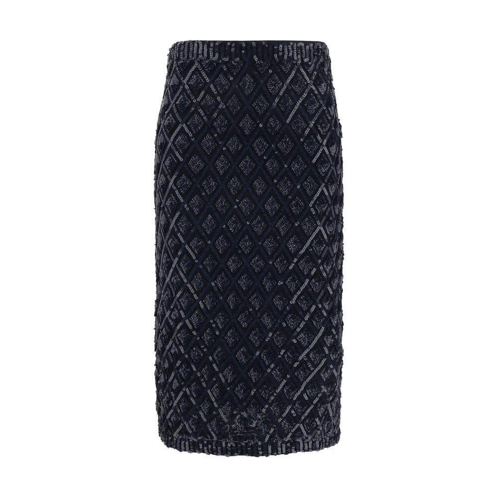 P.A.R.O.S.H. Sequined midi Skirt PA-D621510012-M