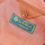Made in Italy Brown Linen Blazer